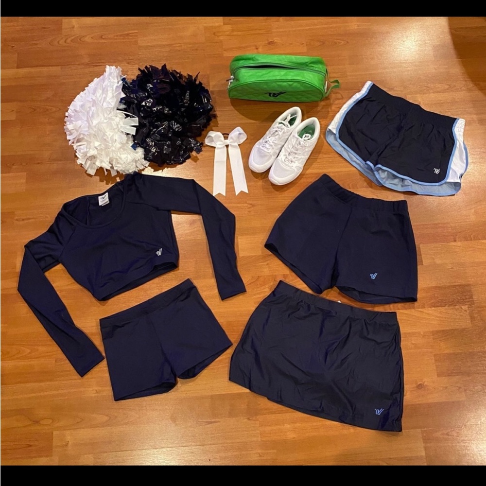 Varsity Cheer Navy Bundle (S and XS)